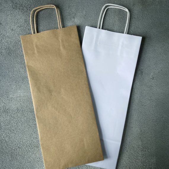 Twisted Handle Bottle Bags Paper Bag Co