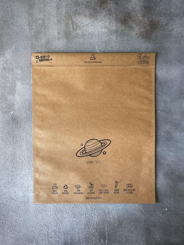 FSC® Saturn Planet Protector Mailing Bag - 400 x 100 x 500