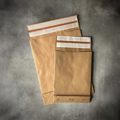 FSC Brown Kraft Paper Mailing Bags 5