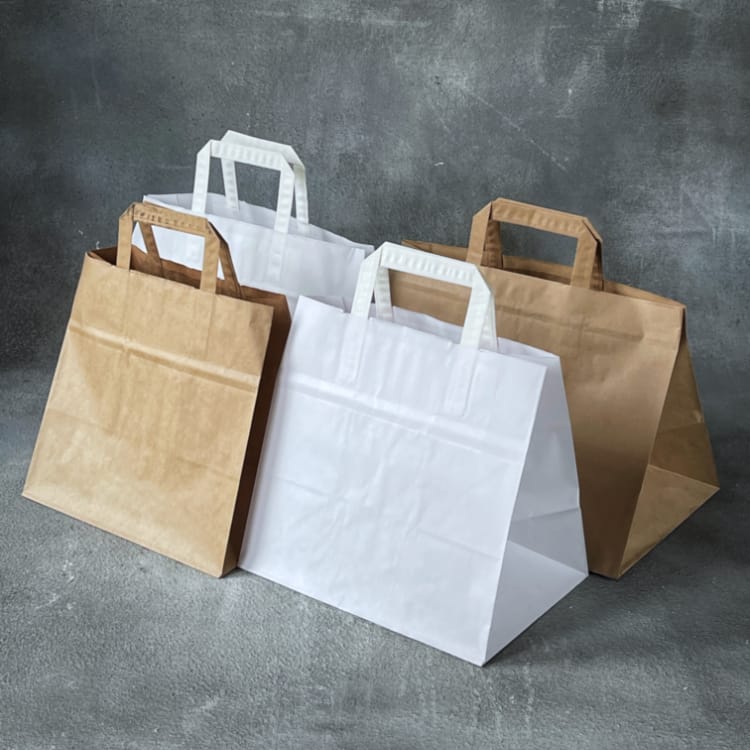 Plain paper bags wholesale sale