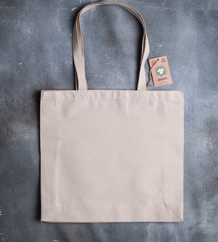 GOTS Organic 10oz Natural Canvas Bag - 420x100x380