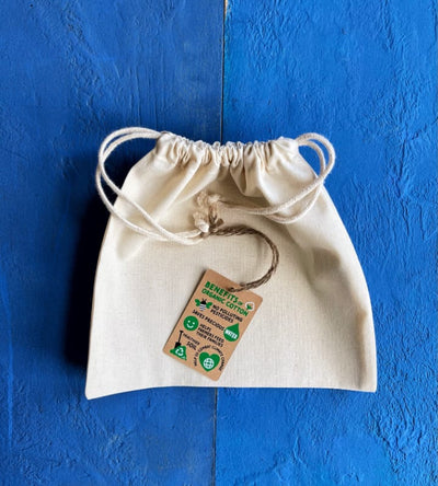 GOTS Organic Cotton Drawstring Bags