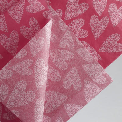 Pink Love Patterned Tissue Paper 2