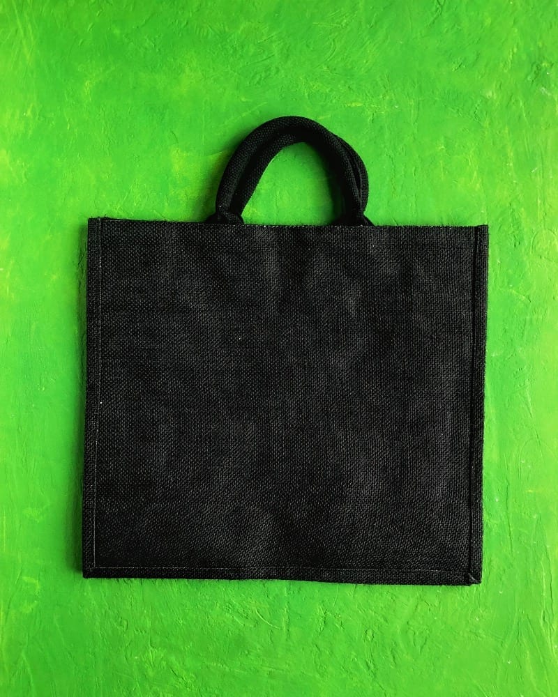 Black jute bags sale